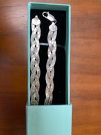 Premium 925 Sterling Zilveren Vintage Halsketting, Handtassen en Accessoires, Kettingen, Ophalen of Verzenden, Nieuw, Zilver, Zilver