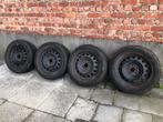 TOYOTA AURIS PNEUS D’HIVER 4 ROUES 205/55 R 16 H., 205 mm, Banden en Velgen, 16 inch, Gebruikt