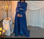 Blauwe feestkleed, Kleding | Dames, Galajurk, Blauw, Zo goed als nieuw, Ophalen