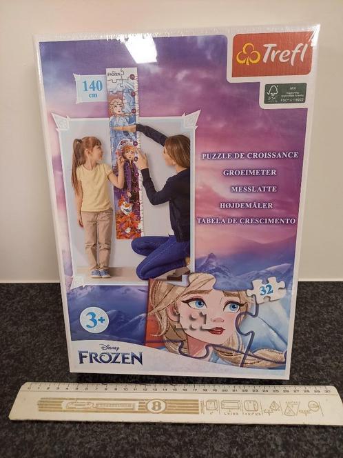 Puzzelmeetlat van frozen - NIEUW, Kinderen en Baby's, Speelgoed | Kinderpuzzels, Nieuw, 2 tot 4 jaar, 10 tot 50 stukjes, Ophalen