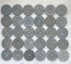 Verzameling oude Belgische  munten, Postzegels en Munten, Ophalen, Losse munt