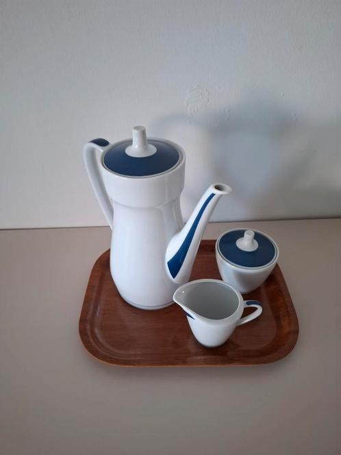 Seventies koffieset, Antiek en Kunst, Antiek | Servies los, Ophalen of Verzenden