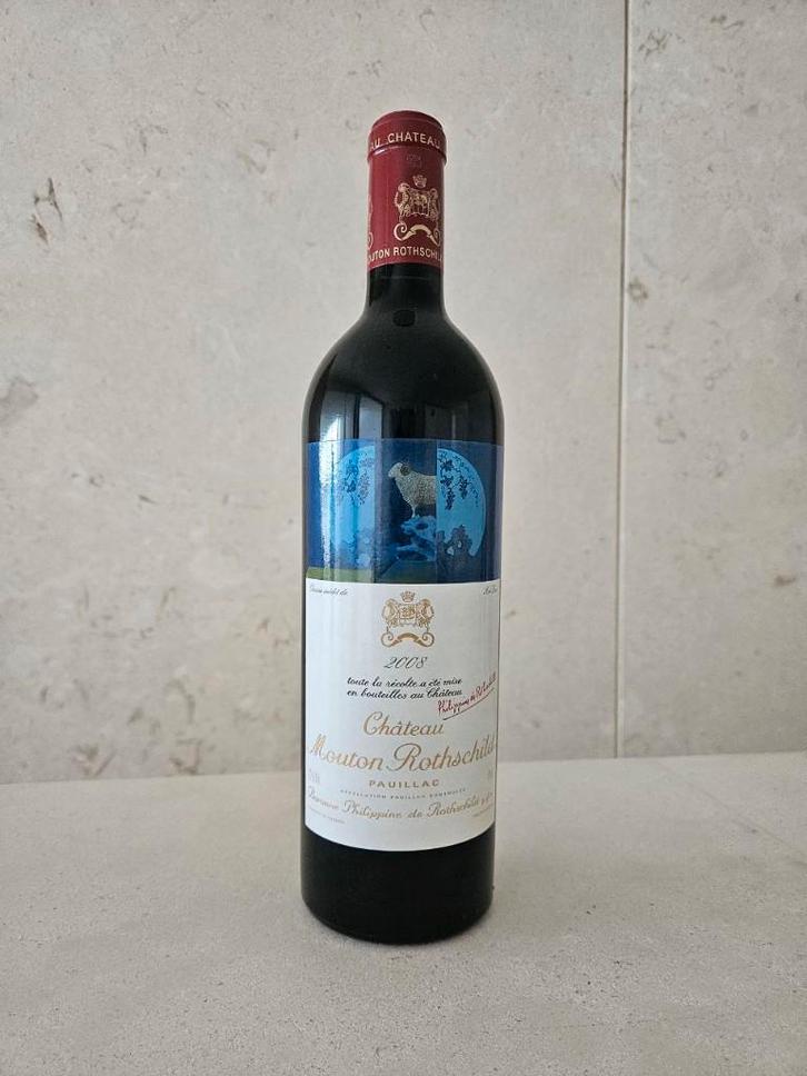 Mouton Rothschild 2008, Collections, Vins, Neuf, Vin rouge, France, Enlèvement