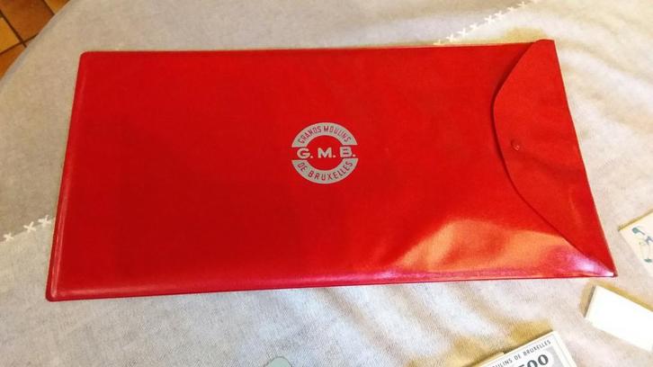 Rare jeu publicitaire GMT ( Grands Moulins de Bruxelles)., Collections, Marques & Objets publicitaires, Enlèvement