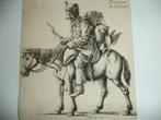 18e Benjamin ZIX traîneur de l'armée Napoléon gravure cuivre, Antiquités & Art, Art | Eaux-fortes & Gravures, Enlèvement ou Envoi
