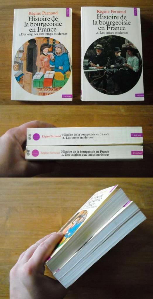 Histoire de la bourgeoisie en France (2 tomes), Livres, Histoire mondiale, Utilisé, Europe, Enlèvement ou Envoi