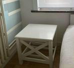 Bijzettafeltje wit, Minder dan 55 cm, Vierkant, Zo goed als nieuw, Cottage