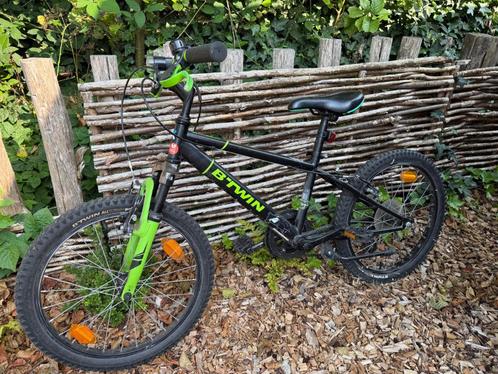 Stoere zwart-groene 20-inch Mountainbike, Fietsen en Brommers, Fietsen | Jongens, Zo goed als nieuw, 20 inch, Versnellingen, Ophalen