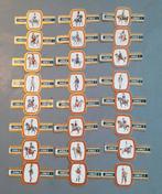 serie compléte bagues cigare anciens uniformes militaire, Collections, Enlèvement ou Envoi, Utilisé, Bagues de cigare