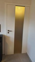 Porte intérieure DESIGN avec vitre, Bricolage & Construction, 75 à 150 cm, Enlèvement, Utilisé, Vitre comprise