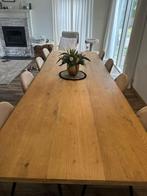 Houten eettafel voor grote gezinnen, Huis en Inrichting, Tafels | Eettafels, Ophalen