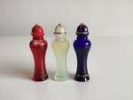 3 vintage parfumminiaturen Mimmina, Ophalen of Verzenden, Gebruikt, Miniatuur, Gevuld