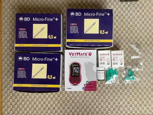 Bloed glucosemeter vetmate diabetes kat hond insulinespuiten, Dieren en Toebehoren, Overige Dieren-accessoires, Nieuw, Ophalen of Verzenden