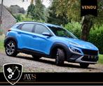 Hyundai Kona 1.O T-GDI **VERKOCHT**, Voorwielaandrijving, Stof, Euro 6, Blauw