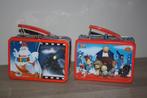 2x blik koffertjes ,Disney ,kinder surprise ,Le pole express, Ophalen of Verzenden, Overige figuren, Zo goed als nieuw, Overige typen