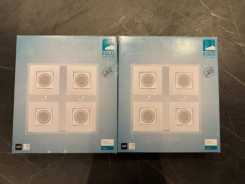 LED Plafondlamp EGLO Cabo 92876, Huis en Inrichting, Lampen | Plafondlampen, Nieuw, Glas, Metaal, Ophalen