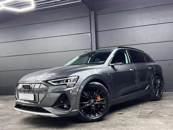 Audi e-tron 55 Quattro 95 kWh * S Line * Shadow line * beschikbaar voor biedingen