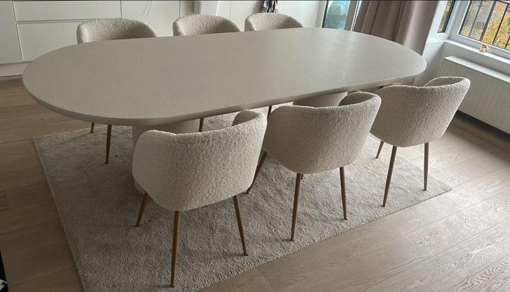 Stoelen, Huis en Inrichting, Stoelen, Zo goed als nieuw, Hout, Wit, Ophalen