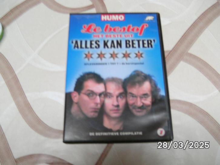 Een DVD Het beste uit "Alles kan beter", Cd's en Dvd's, Dvd's | Tv en Series, Zo goed als nieuw, Actie en Avontuur, Alle leeftijden