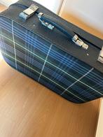 Vintage valies tartan geruit 50x35x14, Ophalen