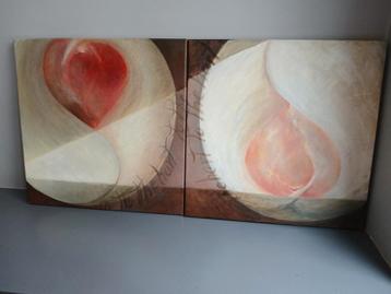 2 luik Gonda Cleynhens "TO THE HART" beschikbaar voor biedingen