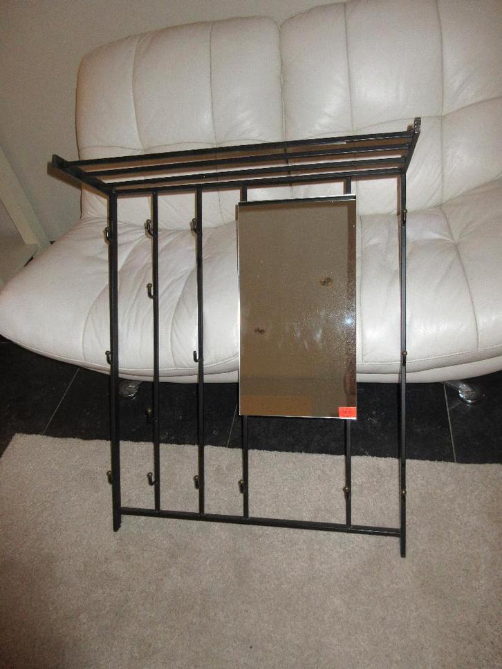 Porte-manteau mural vintage en fer déco en fer forgé cuivré, Maison & Meubles, Accessoires pour la Maison | Portemanteaux, Enlèvement