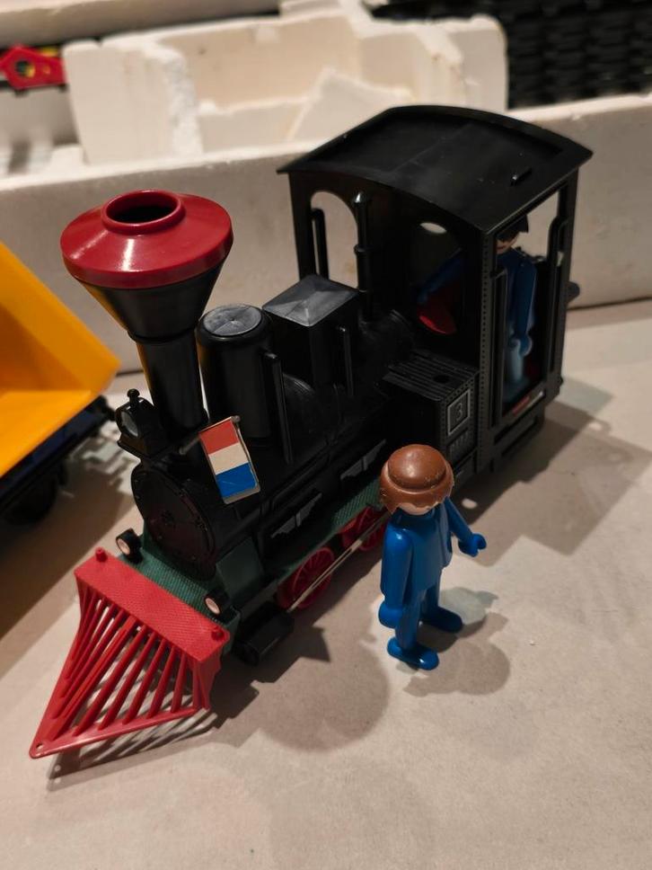 Playmobil- Faller stoomtrein set play train op batterijen, Kinderen en Baby's, Speelgoed | Playmobil, Zo goed als nieuw, Ophalen