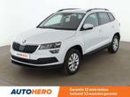 Skoda Karoq 2.0 TDI Ambition (bj 2021, automaat), Auto's, Stof, Gebruikt, 116 pk, Wit