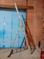 Schuifladder, Doe-het-zelf en Bouw, Ophalen, Gebruikt, Ladder, Opvouwbaar of Inschuifbaar