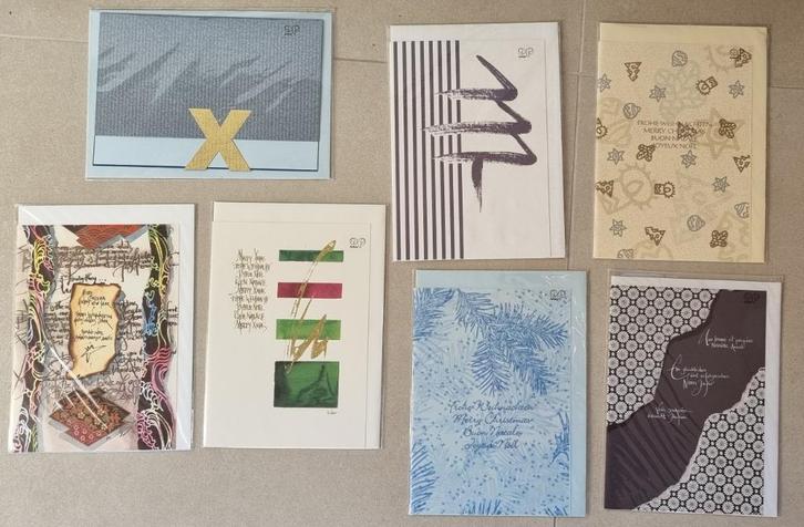 wenskaarten Kerst Nieuwjaar Artoz A5 (set 4), Diversen, Wenskaarten, Nieuw, Ophalen of Verzenden