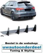 Achterbumper Diffuser Splitter Valance Voor Audi A3 S3 8V Sp, Envoi