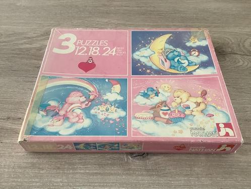 Troetelbeertjes (Care Bears) vintage puzzlebox  (1985), Verzamelen, Speelgoed, Gebruikt, Ophalen of Verzenden