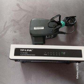 Fast Ethernet-switch--5 poorten-TP-Link TL-SF1005 beschikbaar voor biedingen