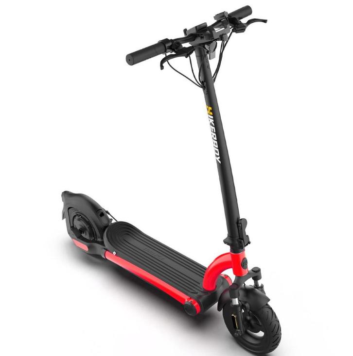 HIKERBOY foxtrot plus rode scooter, Fietsen en Brommers, Steps, Zo goed als nieuw, Ophalen