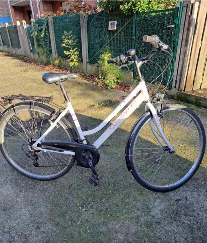 ✅‘COUNTRY’ Dames-/Meisjesfiets 28Inch+7SPEED+Frame 45Cm✅, Fietsen en Brommers, Fietsen | Dames | Damesfietsen, Zo goed als nieuw