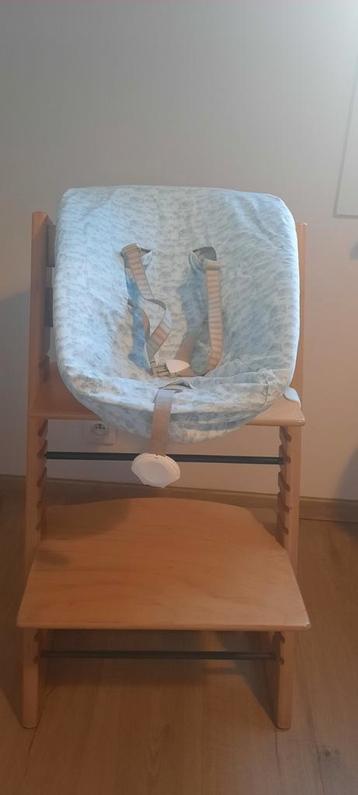 Stokke Tripp Trapp newborn set met 2 hoezen, Kinderen en Baby's, Kinderstoelen, Ophalen, Zo goed als nieuw