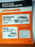 RTA - VW Golf - Scirocco - Jetta - Renault 18 - n 408, Auto diversen, Handleidingen en Instructieboekjes, Ophalen of Verzenden