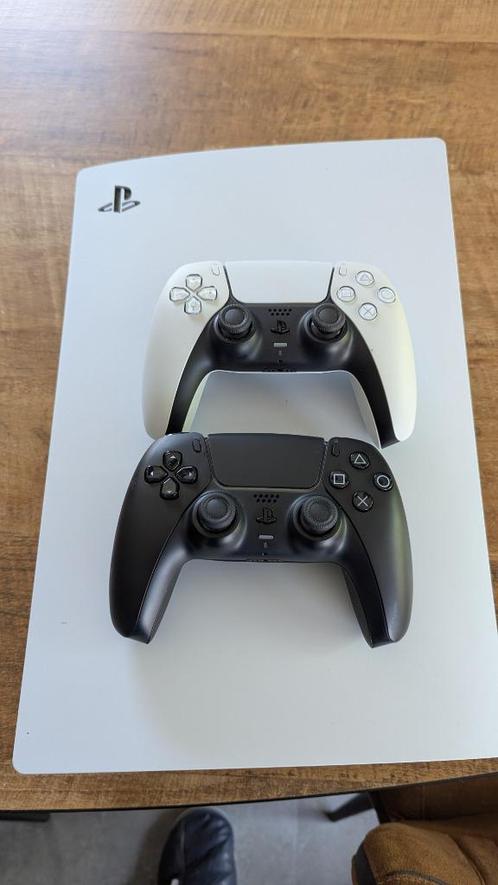 playstation 5 (disc versie) + games, Games en Spelcomputers, Spelcomputers | Sony PlayStation 5, Gebruikt, Playstation 5, Ophalen of Verzenden