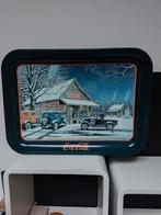 Groot Gesigneerd dienblad Coca-Cola 1995 collectorsitem, Ophalen of Verzenden, Nieuw, Metaal