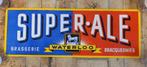 Waterloo Super-Ale bierreclameposter, Verzamelen, Merken en Reclamevoorwerpen, Ophalen of Verzenden, Gebruikt, Reclamebord