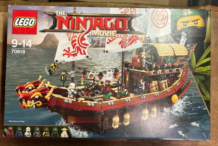 Lego Ninjago 70618 - Destiny’s bounty, Kinderen en Baby's, Speelgoed | Duplo en Lego, Nieuw, Lego, Complete set, Ophalen