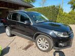VW Tiguan Benzine dealer onderhouden, Zwart, Leder, 5 deurs, Particulier