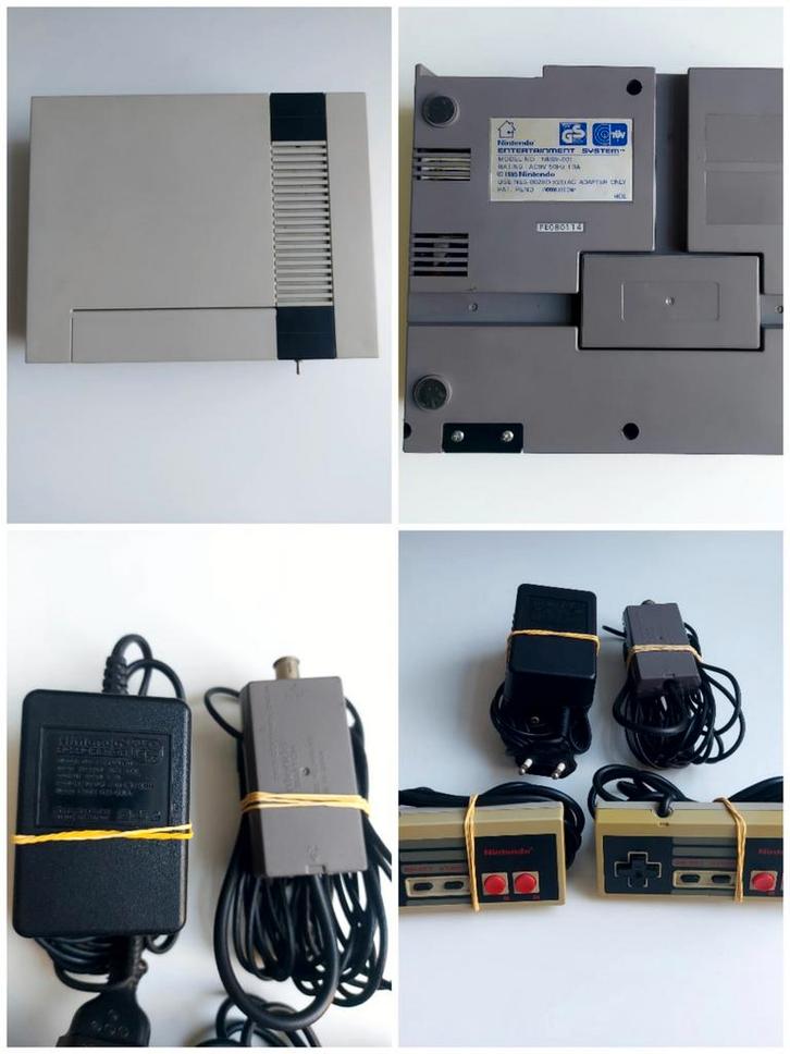 Nintendo NES, Games en Spelcomputers, Spelcomputers | Nintendo NES, Zo goed als nieuw, Met 2 controllers, Ophalen of Verzenden