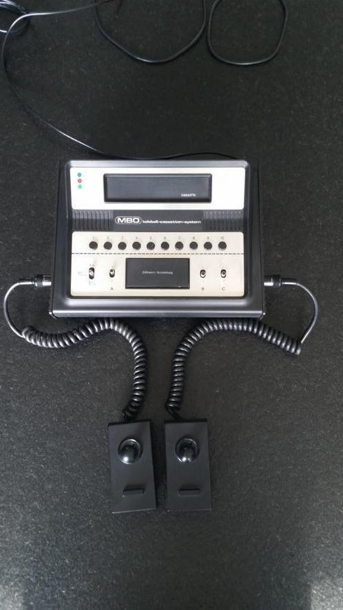 MBO Teleball-Cassetten-System Vintage Spelconsole 1977, Consoles de jeu & Jeux vidéo, Consoles de jeu | Autre, Utilisé, Enlèvement ou Envoi