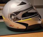 Motorhelm Airoh - maat S- zilver, Motoren, Kleding | Motorhelmen, Dames, Nieuw zonder kaartje, Integraalhelm, S