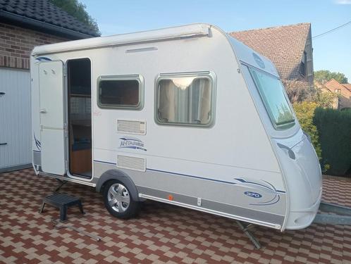 Caravane caravelair antares luxe, Caravans en Kamperen, Caravans, Particulier, tot en met 4, 750 - 1000 kg, Caravelair, Dwars-stapelbed