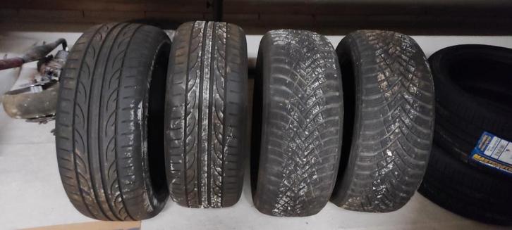 4 pneus Hankook 215/50/R17, Auto-onderdelen, Banden en Velgen, Band(en), Zomerbanden, Ophalen