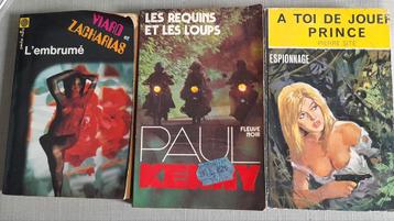 Lot de 3 romans Fleuve noir /Espionnage  beschikbaar voor biedingen