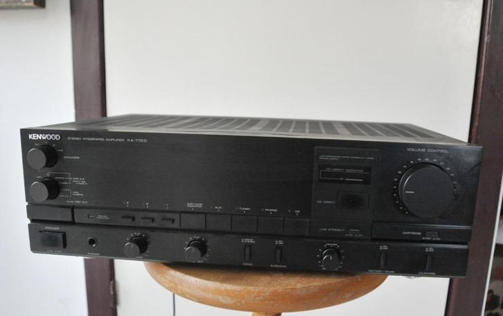Kenwood KA-770D, Audio, Tv en Foto, Versterkers en Ontvangers, Gebruikt, Stereo, 60 tot 120 watt, Ophalen