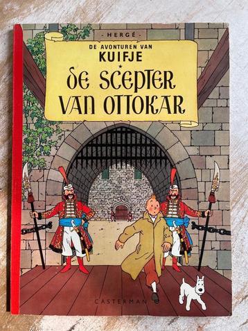 Kuifje, De Scepter van Ottokar, hele mooie herdruk uit 1962. beschikbaar voor biedingen